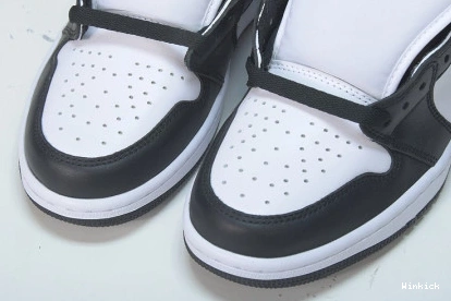1 'BLACK WHITE' AIR RETRO 555088 OG HIGH 010 JORDAN - 0710